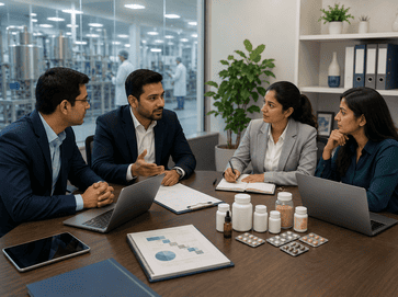 Collaborative nutraceutical product development and manufacturing partnership involving formulation planning, production coordination, and commercialization support.